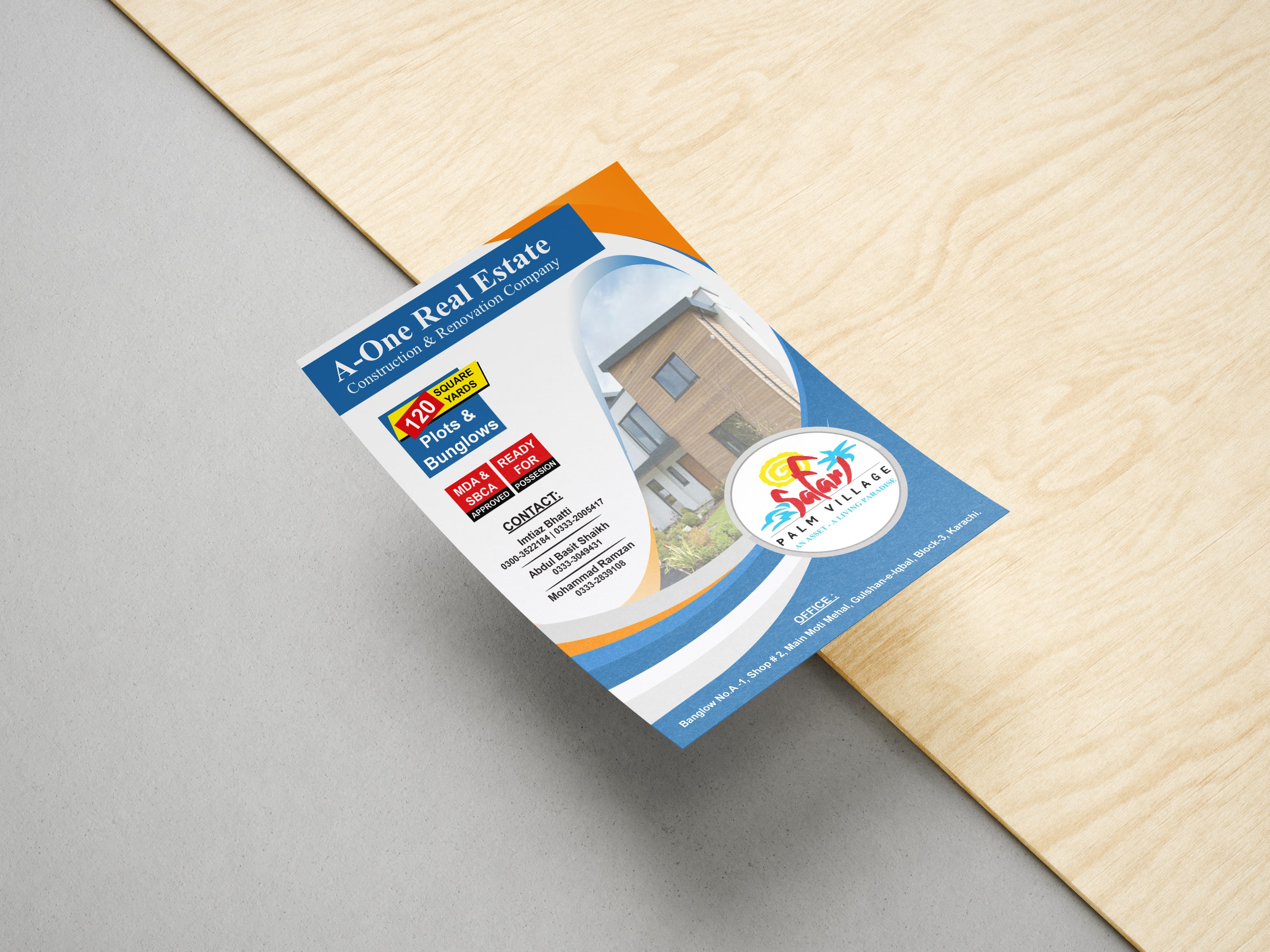 A5 Flyer Catalog Design for Business Promotion in Alaska