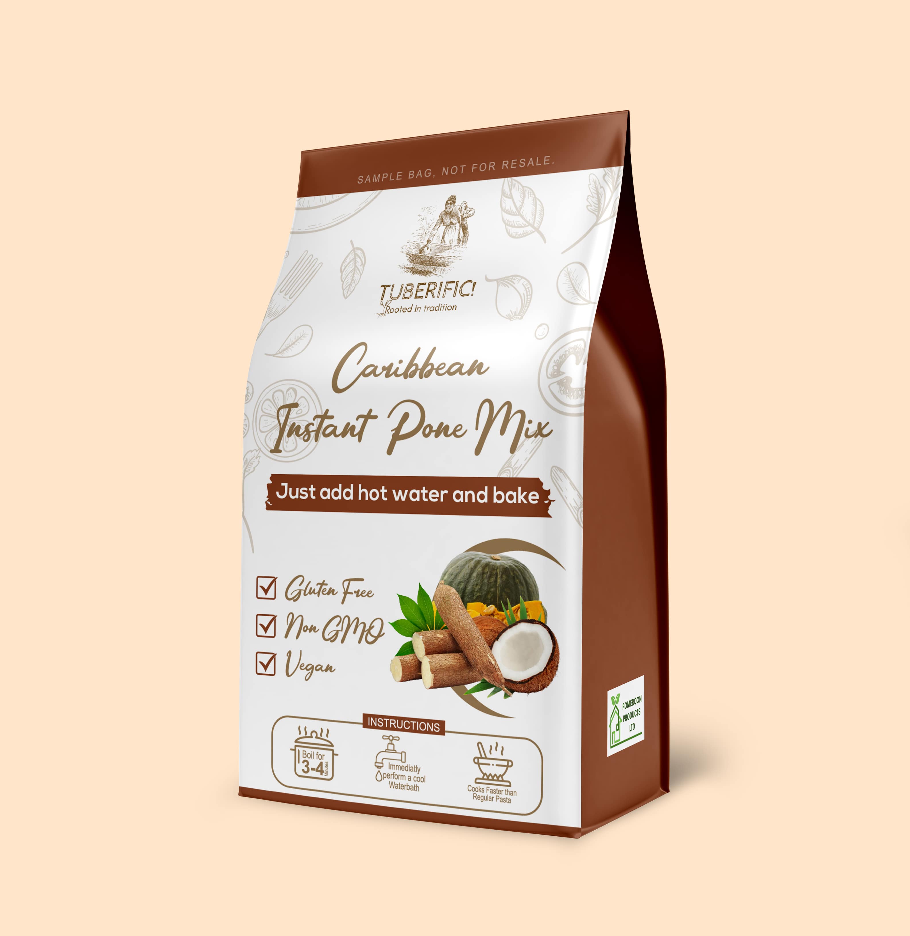 Pouch Packaging Mockup Design Alaska