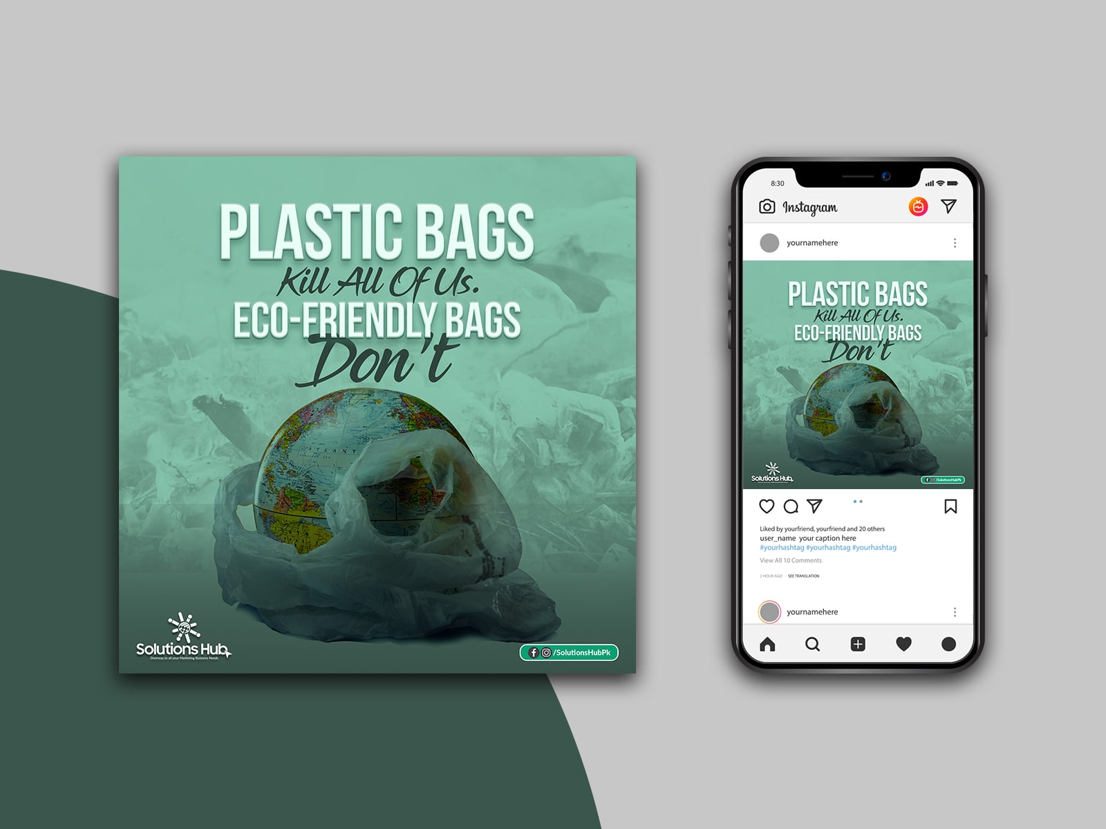 Creative Marketing Post Design for Alaska Brands